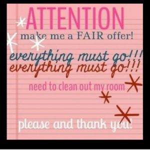 EVERYTHING MUST GO!!!